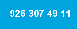 926 307 49 11